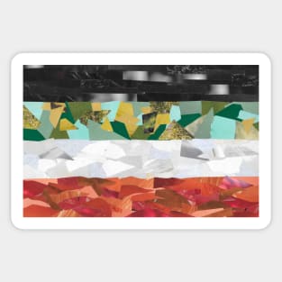 Idemromantic Pride Flag Sticker